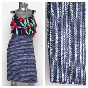 Tweed J. Crew Midi Skirt